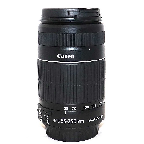 Lente Canon EF-S 55-250mm f/4-5.6 IS II Seminova - Foto DHM