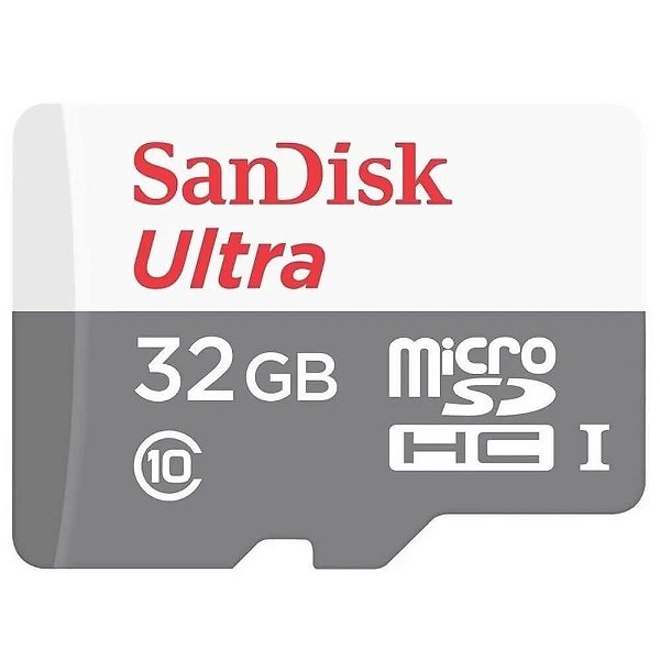 Cartão de Memória SanDisk Micro SDHC Ultra 32GB 100 MB/s - Foto DHM -  Tripés, Bolsas, Lentes, Câmeras entre outros!