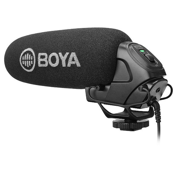 Microfone Direcional Shotgun Boya BY-BM3030