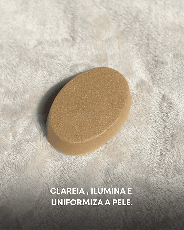SABONETE ILUMINADOR ARGILA BRANCA| DONA GINA