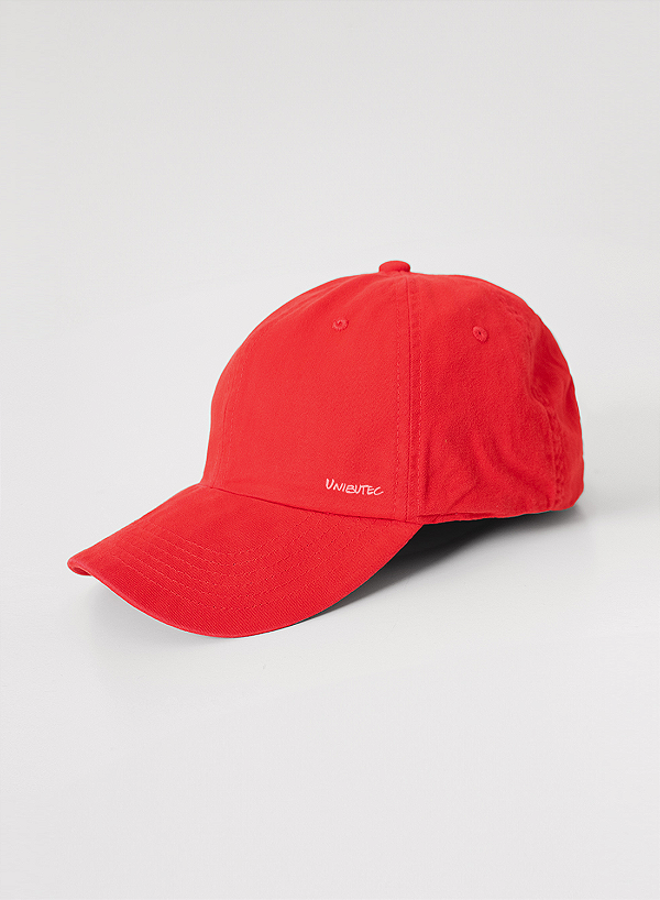 Boné Dad Hat Unibutec Classic Colors Vermelho