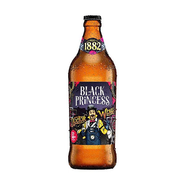 Cerveja Black Princess Doctor Weiss 600ml