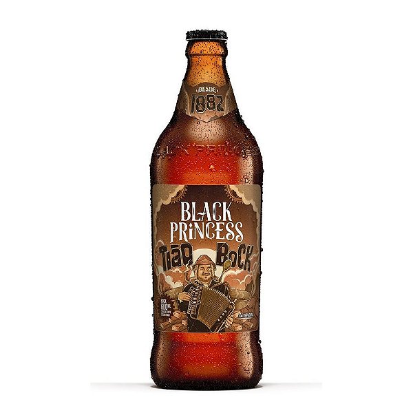 Cerveja Black Princess Tião Bock 600ml