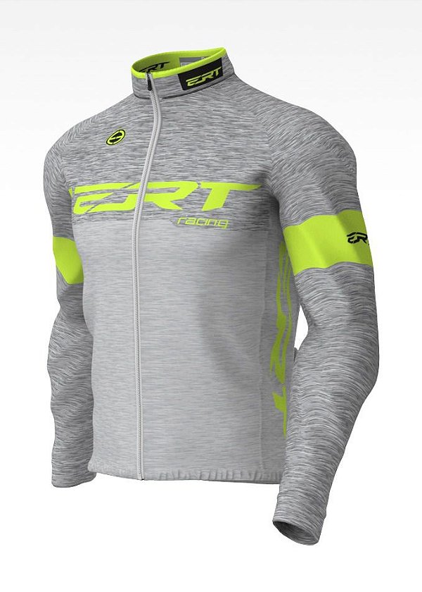 Jaqueta Térmica Casaco Frio Ert Racing Prata Ciclismo Bike