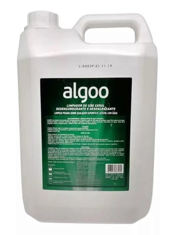 Desengordurante Desengraxante Algoo Verde 5 L Concentrado