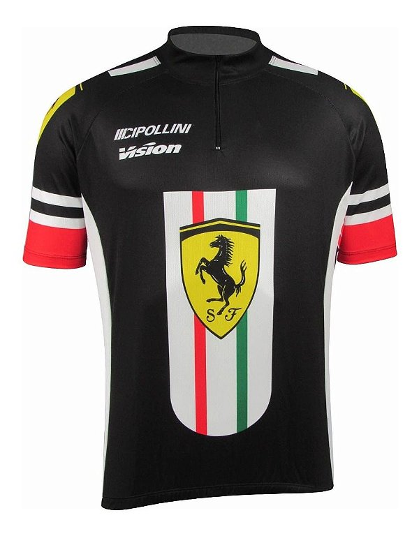 Camisa Ciclismo Cabani Preta Bike Mtb Speed