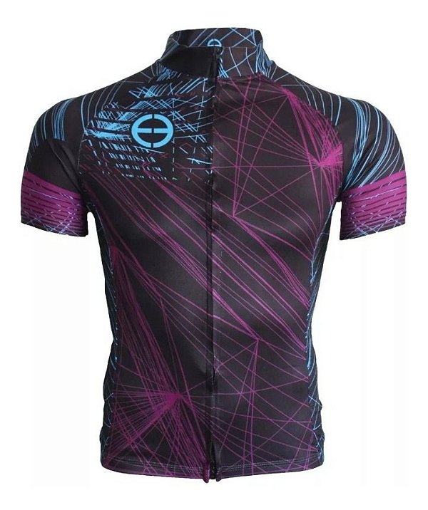 Camisa Ciclismo Ert New Tour Black Bike Mtb Speed