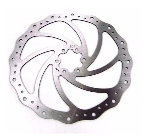 Disco Rotor Winzip 203mm Ondulado Dh Freeride Mtb Bike 6furo