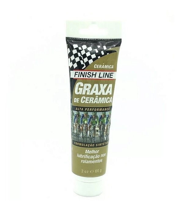 Graxa Lubrificante Finish Line Ceramica 60g. Bike Rolamentos