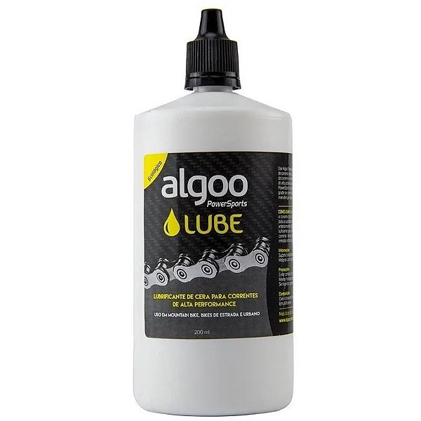 Óleo Lubrificante Corrente Algoo Cera 200ml  Mtb Bike