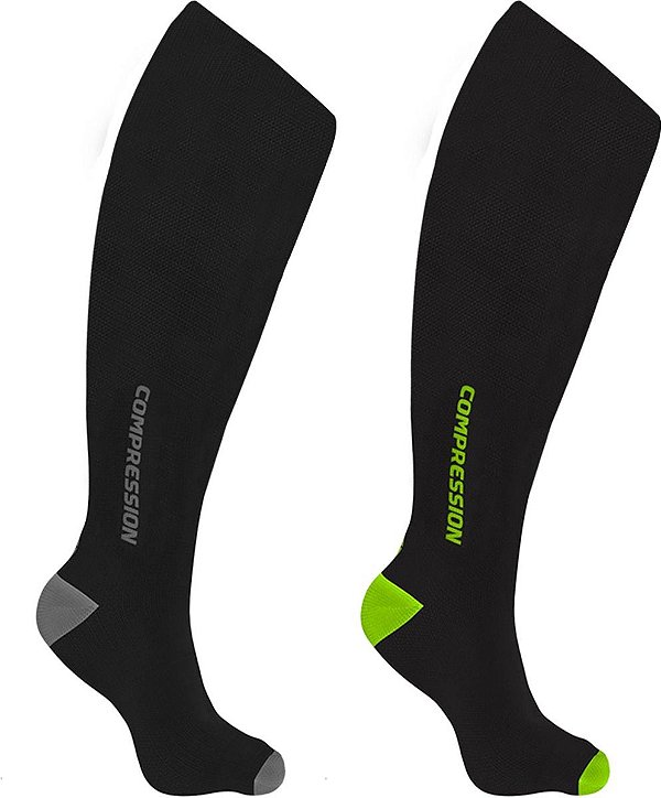 Meia De Compressão Ert Cano Longo Ciclismo Bike