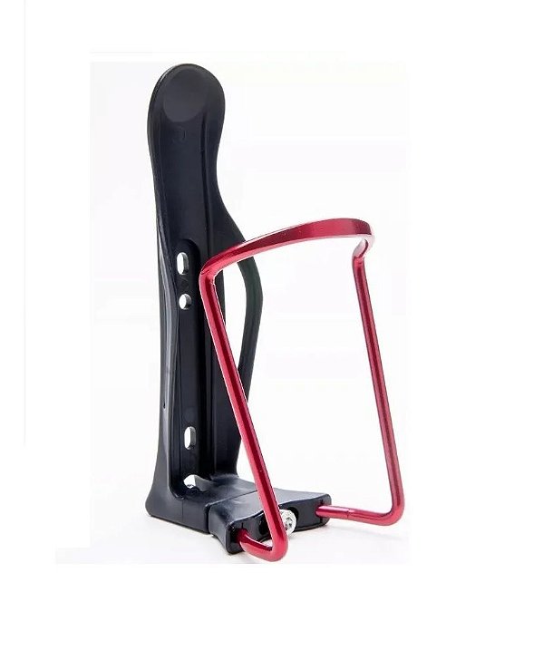 Suporte Caramanhola Garrafa Bike Regulável Absolute Vermelho