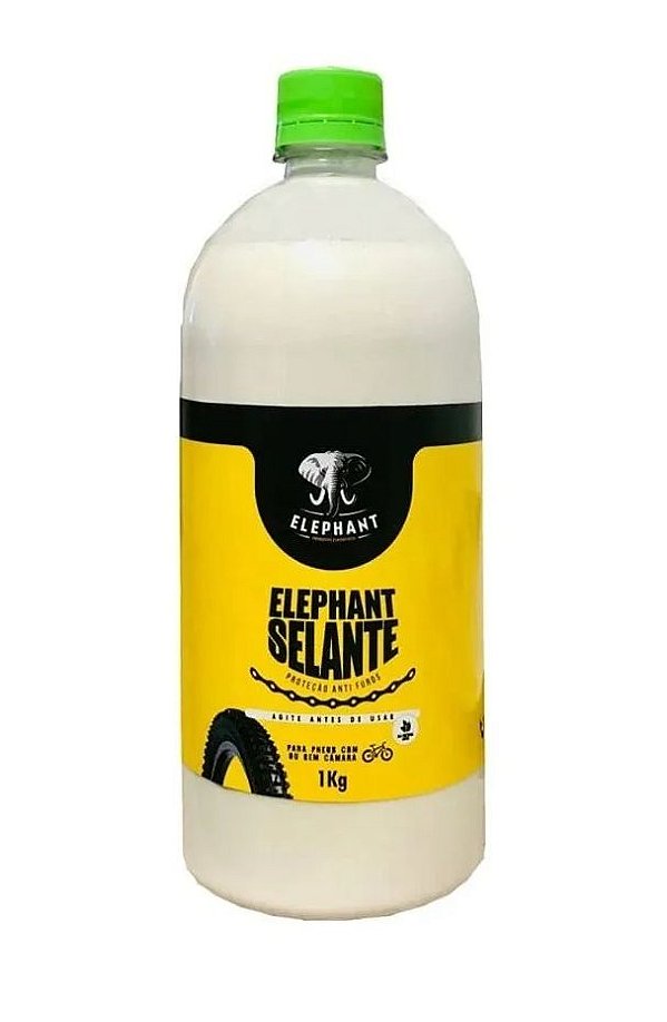 Líquido Selante Tubeless Elephant 1 litro Pneu Bike Mtb