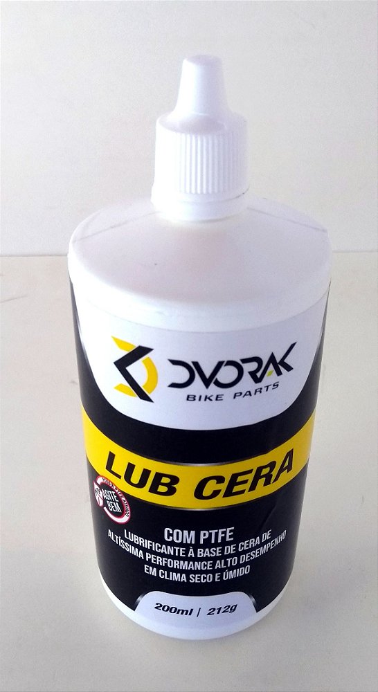 Lubrificante Corrente Bike Dvorak Lub Cera Com Ptfe 200ml