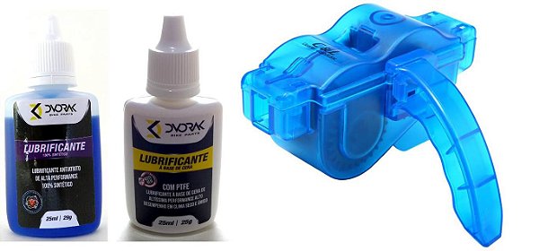 Kit Lubrificante Corrente Bike Dvorak Cera + Sintético 25ml