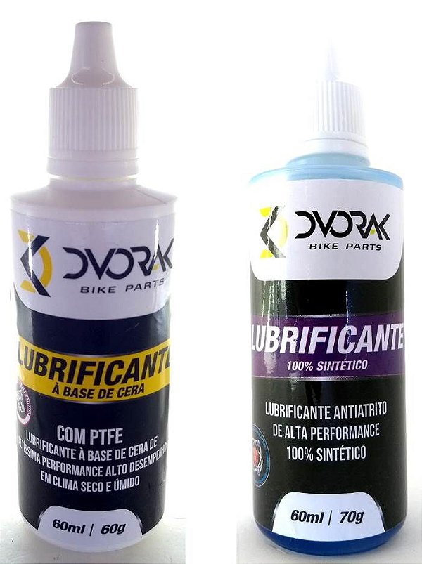 Kit Lubrificante Corrente Bike Dvorak Cera + Sintético 60ml