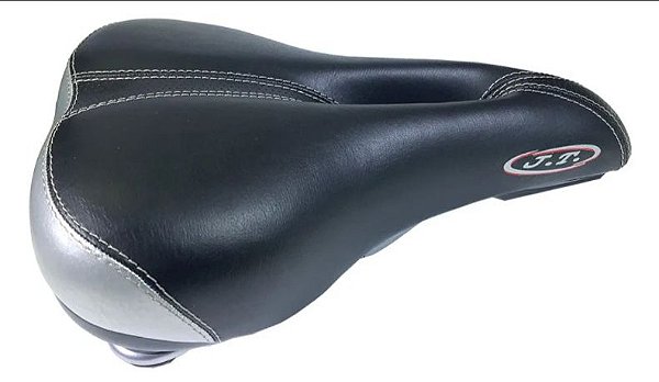 Banco Selim Bike Ddk-333A C/ Mola Soft Vazado 260x170mm