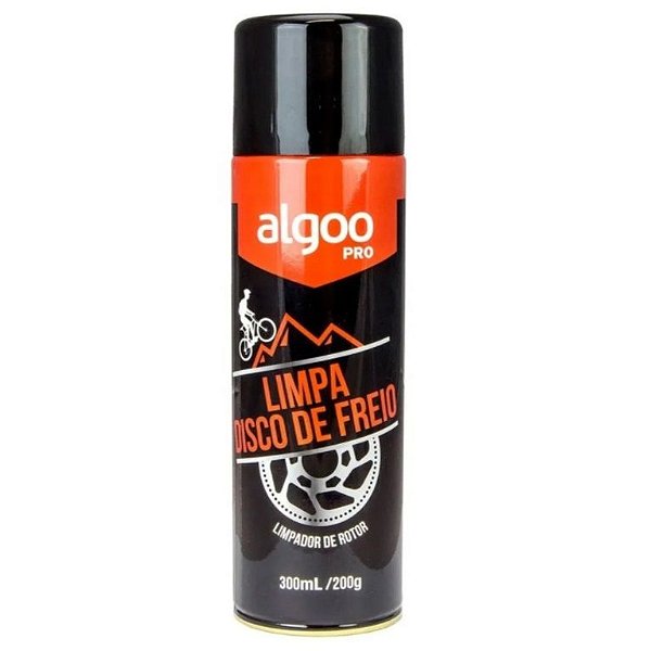 Limpador Disco De Freio Rotor Algoo Pro 300ml Bicicleta Moto