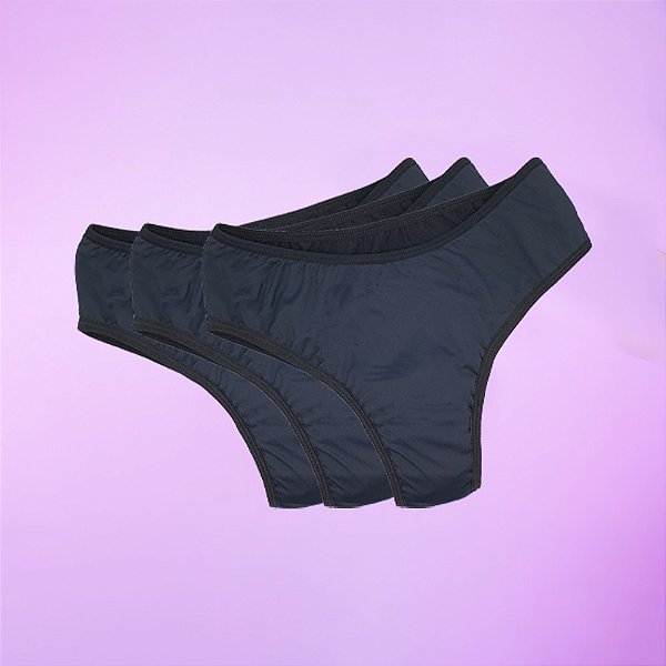 Combo Básica - 3 Calcinhas Absorventes Luloop