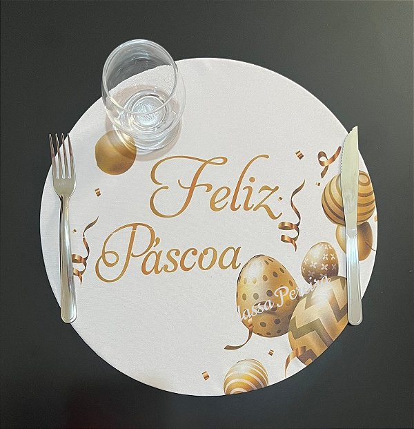 Capas para sousplat Páscoa  -