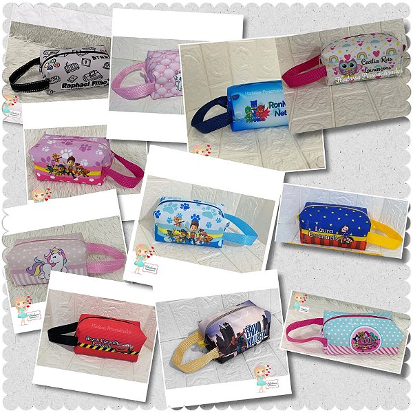Necessaire estojo modelo Box G