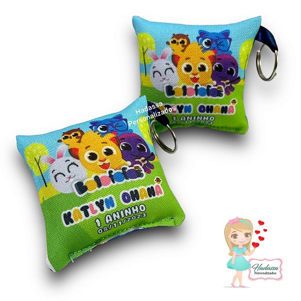 Almochaveiros Personalizados - 7 x 7  - BOLO FOFO  - 20 unidades