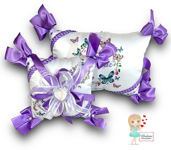 Almofada de Sapato e Anel de Debutante  -  15 anos **