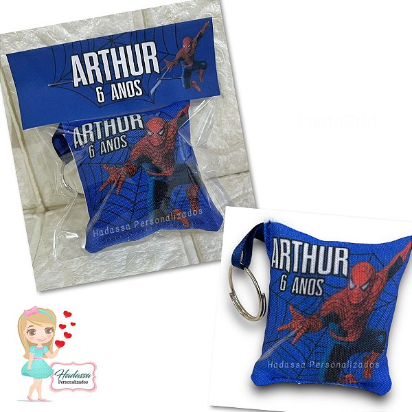 Almochaveiro Homem Aranha  - 20 unidades