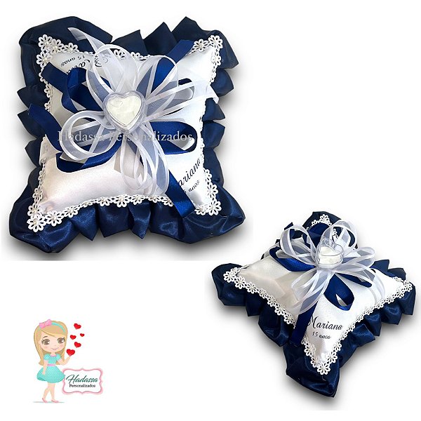 Almofada para anel de debutante ou Alianças