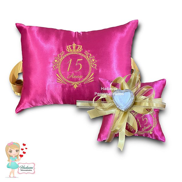 Almofada de Sapato e Anel de Debutante - 15 anos **