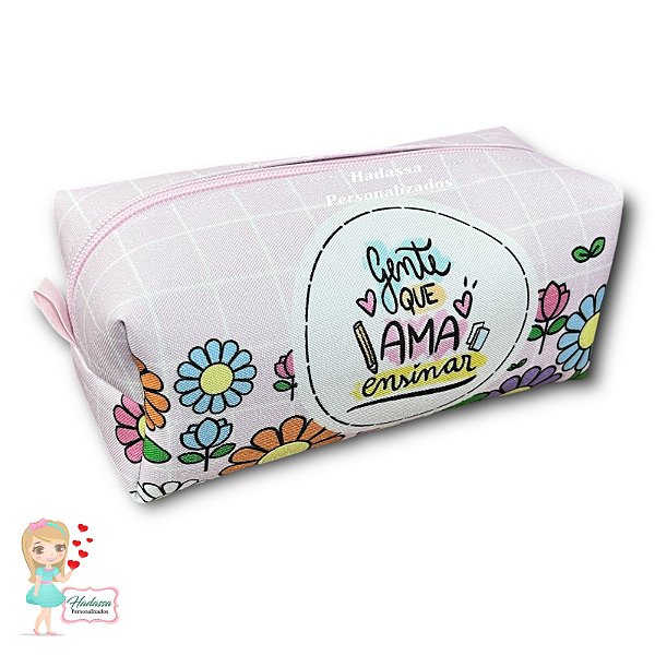 Necessaire Modelo Box Professora - 10 unidades