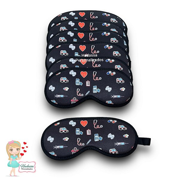 Máscara de dormir / tapa olho / máscara de descanso / venda para os olhos -