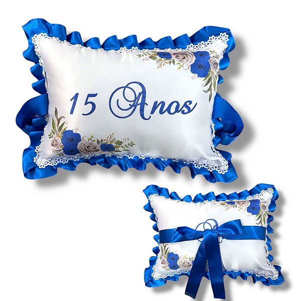 Almofada Para Levar Sapato de Debutante - 15 anos -* Não colocamos nomes * 01 UNIDADE *