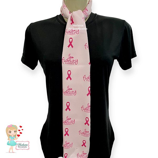 Lenços e echarpes - OUTUBRO ROSA