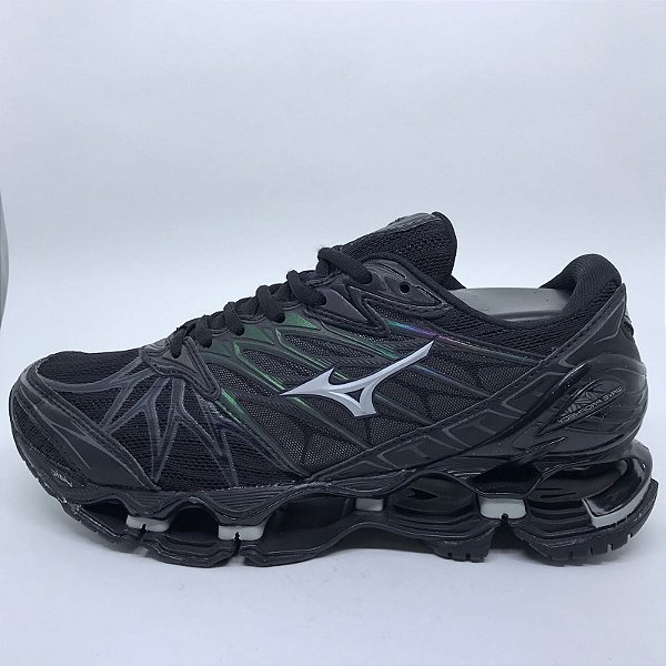 Tênis Mizuno Wave Prophecy 7 Preto Camaleão - WC SHOES