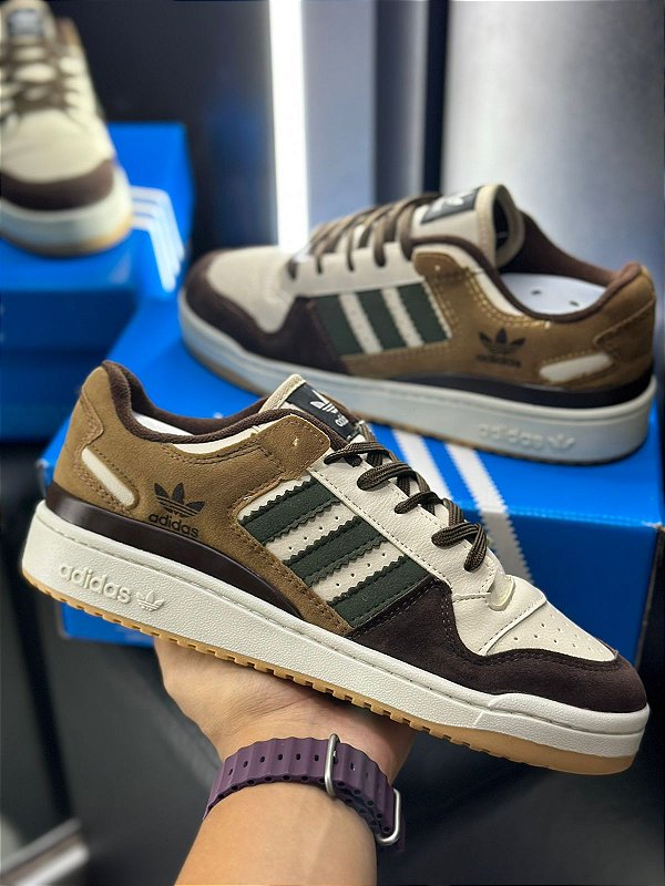 Tênis Adidas Forum Low Marrom