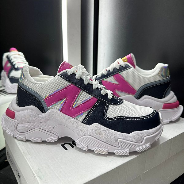 T nis New Balance Tratorado Bali Denim Rosa
