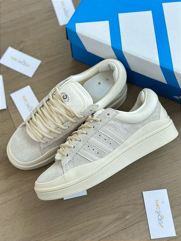 Tênis Adidas Campus x Bad Bunny Off White