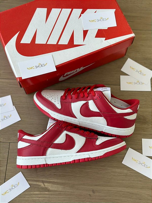 DUNK LOW SB VERMELHO