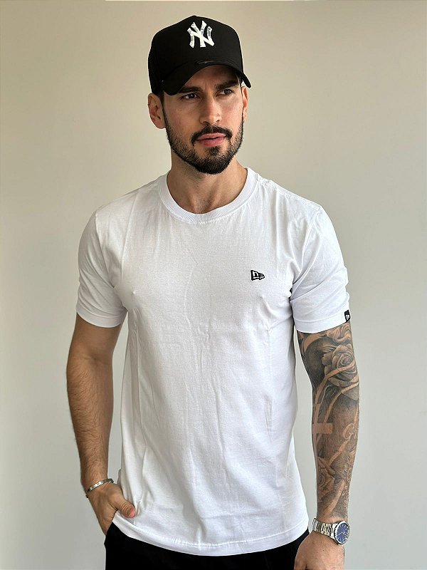 Camiseta New Era Basic Branca