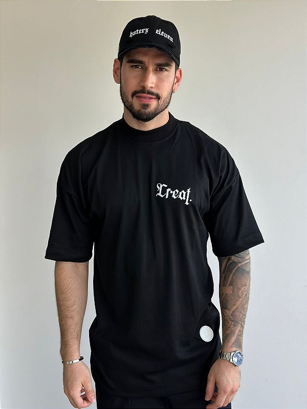 Camiseta Creat Basic Preta