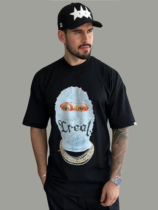 Camiseta Creat Gangster Preta