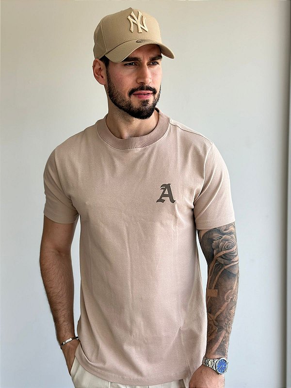 Camiseta Alltribe Shirt Classic Caqui