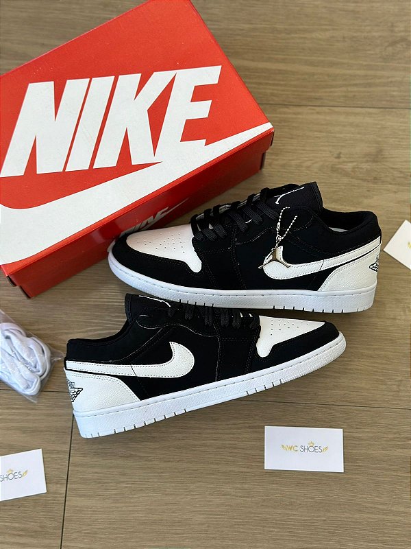 AIR JORDAN LOW 1 PTO/ BRANCO
