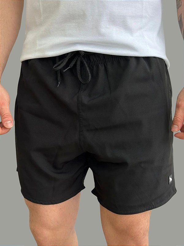Shorts Acostamento Elastano Preto