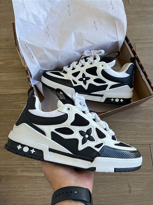 LV SKATE PRETO/ BRANCO
