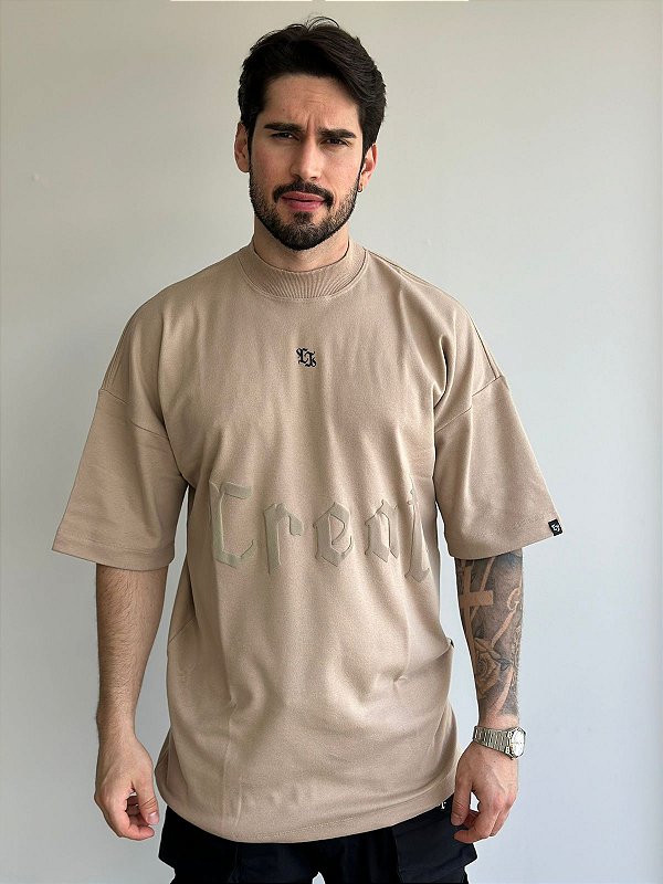 Camiseta Creat Over Essential Brown