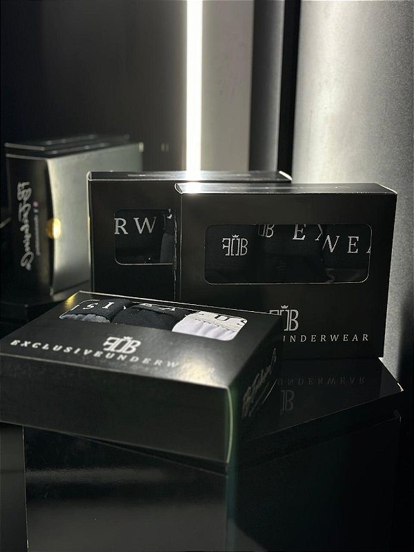 Kit Fb C/ 3 Cuecas Sortidas