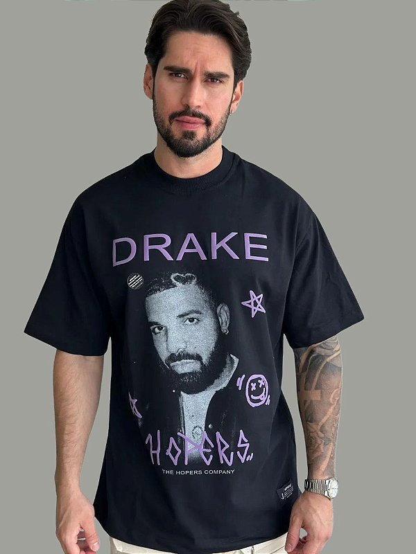 Camiseta The Hopers Drake Preta