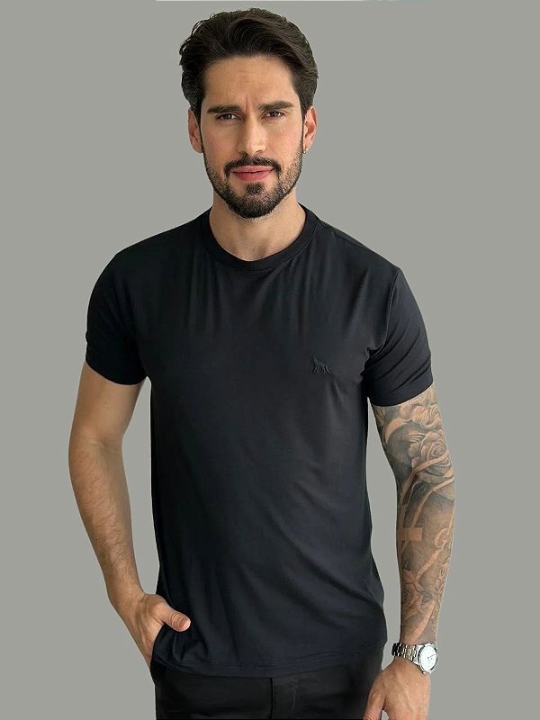 Camiseta Acostamento Modal Preto